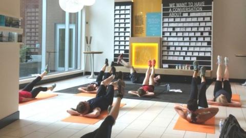 Yoga classes at Umpqua