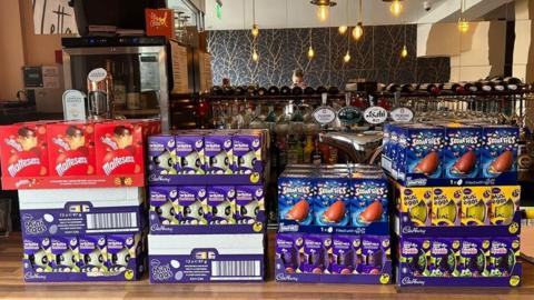 Easter eggs for donation