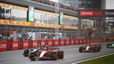 Chinese GP spritn race