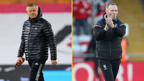 Chris Wilder and Michael Appleton