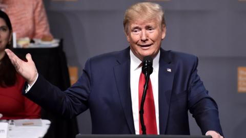 Donald Trump at the Economic Club of New York