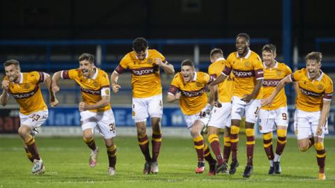 Motherwell celebrate