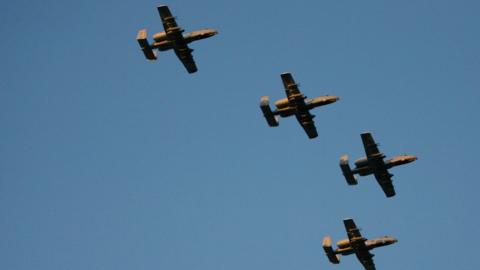 A-10 military planes