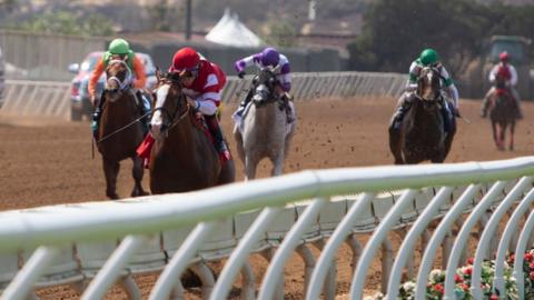 Racing at Del Mar