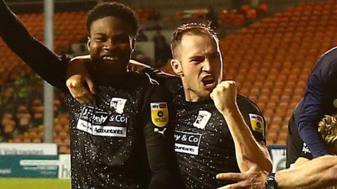 Barrow celebrate