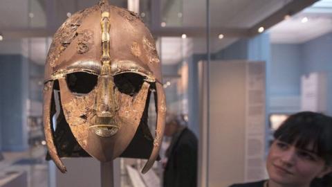 Sutton Hoo warrior's helmet