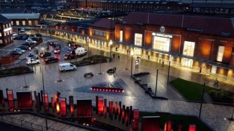 Doncaster Railway Station Forecourt