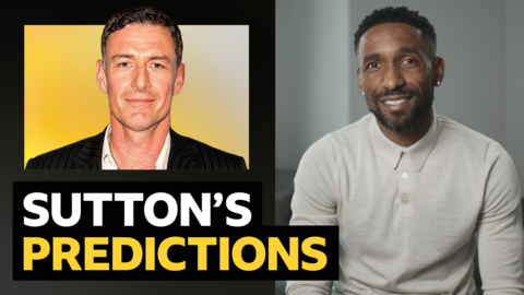 Chris Sutton's predictions v Jermain Defoe