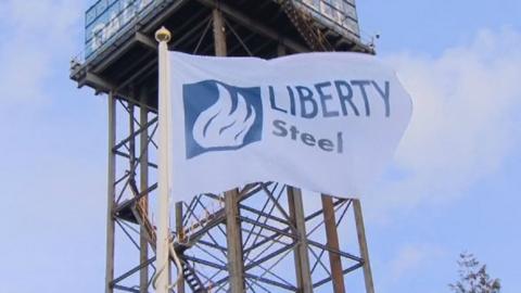 Liberty Steel flag