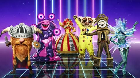 Some of the costumes in the Masked Singer