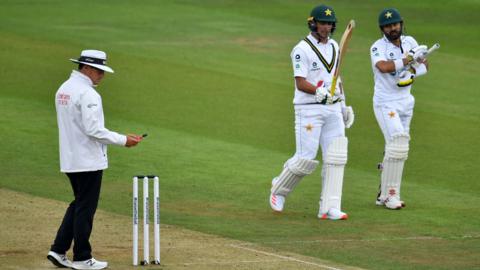 Richard Kettleborough, Nassem Shah and Mohammad Rizwan