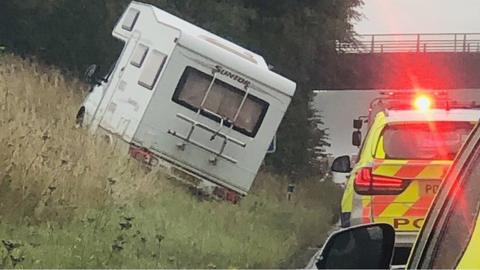 JCB police chase