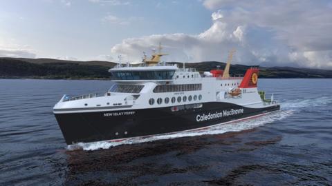 new Islay ferry image