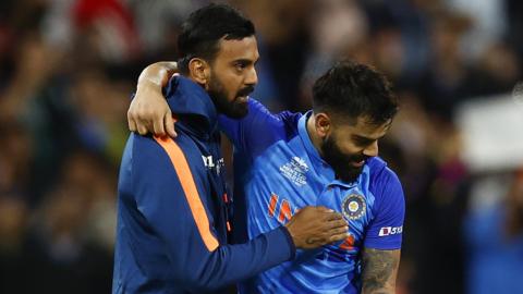 India players celebrate victory