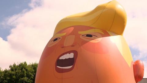 'Trump Baby' balloon