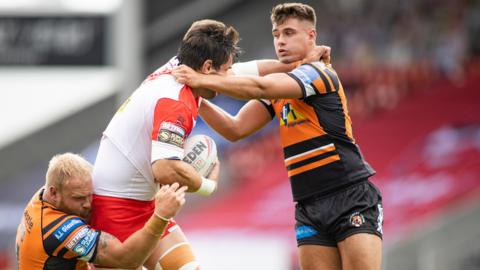 Jacques O'Neill has previously spent time on loan at Halifax and Leigh Centurions
