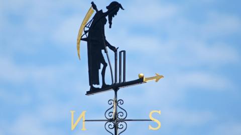 Old Father Time wind dial at Lord's