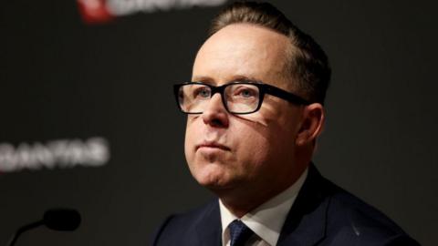 Former Qantas chief executive Alan Joyce.