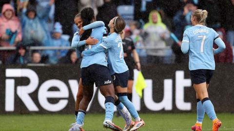 Man City celebrate