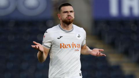 Zan Vipotnik celebrates scoring against Plymouth Argyle