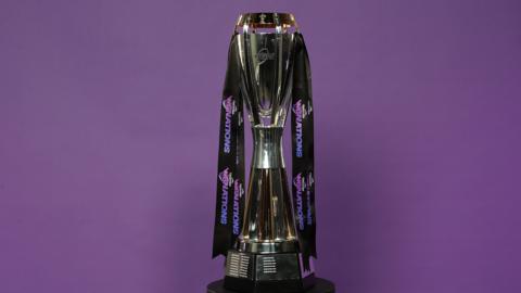 Women's Six Nations trophy.