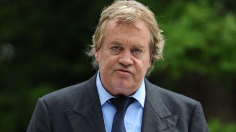 File photo dated 09/06/15 of the Duke of Marlborough, Charles James Spencer-Churchill, makes a speech before the unveiling of a bust of Sir Winston Churchill in the grounds of Blenheim Palace.
