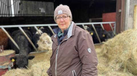 Jane Bassett, who has a farm in Hartington, said is distressing when people on farms are broken in because it is their home too