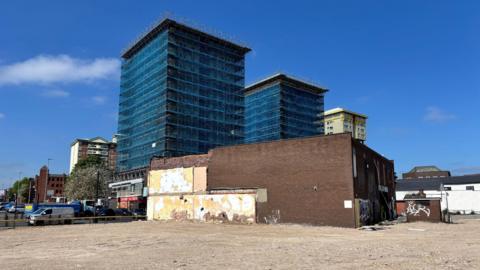 Tower blocks in Wakefield