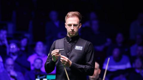 Judd Trump in action at the Players Championshp
