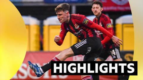 Crusaders 1-0 Limavady 