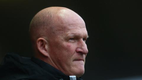 Simon Grayson watching on 