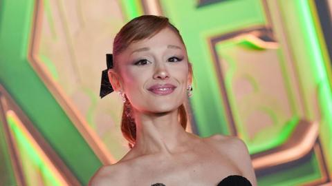 Singer and Actress Ariana Grande at the Wicked: For Good premiere