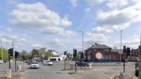 The junction of Dewsbury Road and Waterton Road