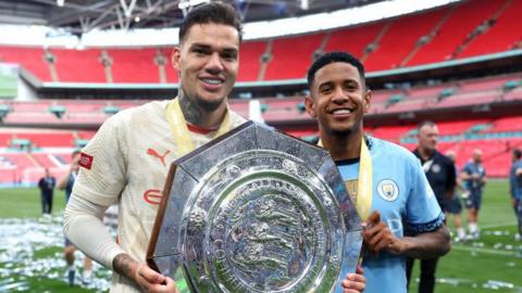 Ederson and Savinho