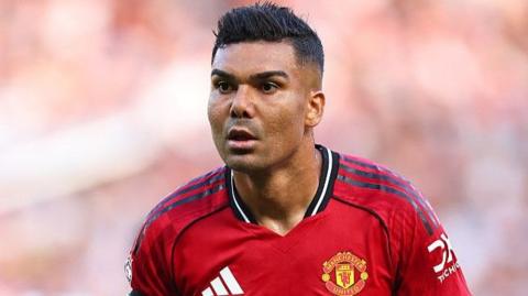 Manchester United midfielder Casemiro