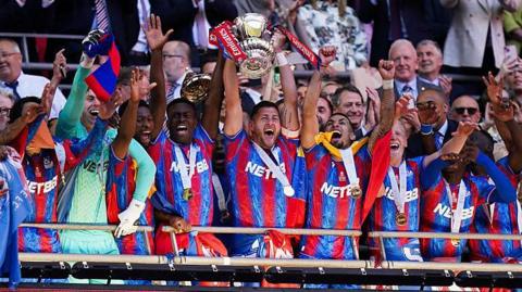 Crystal Palace lift the FA Cup