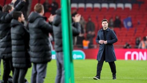 Mauricio Pochettino of Chelsea after his sides 1-0 extra-time defeat