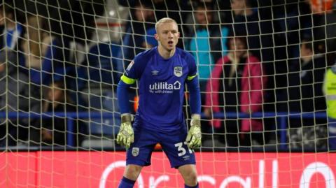 Huddersfield Town's goalkeeper Jacob Chapman to step in for injured Lee Nicholls