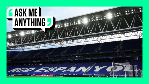 General image of the Espanyol stadium