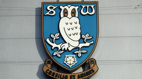 Sheffield Wednesday badge at Hillsborough