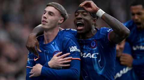 Chelsea celebrate