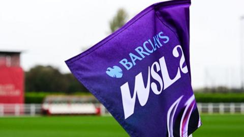 Women's Super League 2 corner flag