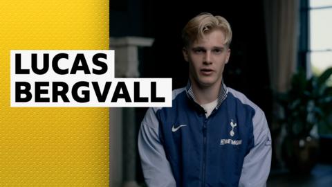 Lucas Bergvall recalls his football upbringing