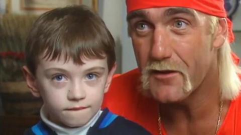 Rhodri Wyn Phillips a Hulk Hogan