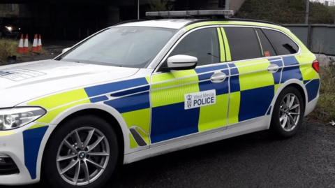 West Mercia Police car