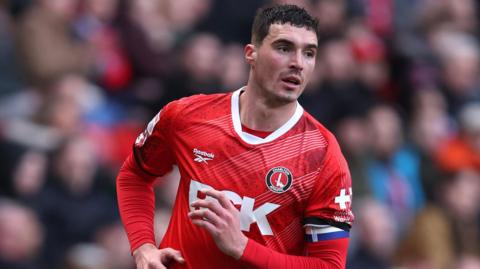 Lloyd Jones in action for Charlton