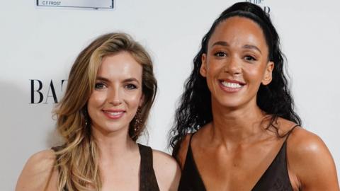 Katarina Johnson-Thompson and Jodie Comer