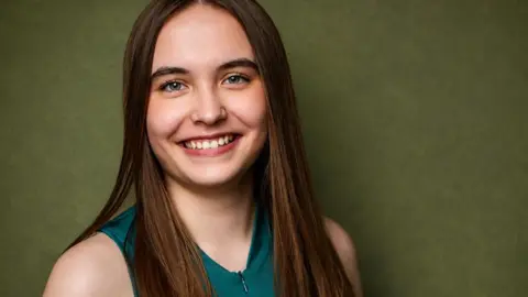 Picture of a teenage girl, Ava-Grace, who is a young carer