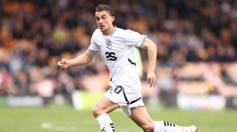 Tom Sang in action for Port Vale last season