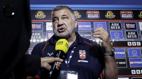 Shaun Wane speaks to 91ȱ Sport post-match